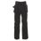 Scruffs Worker Plus Holster Work Trousers Black 38" W 28" L