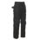 Scruffs Worker Plus Holster Work Trousers Black 38" W 28" L