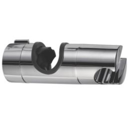 Croydex  Riser Rail Slider Chrome 120mm