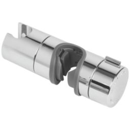 Croydex  Riser Rail Slider Chrome 120mm
