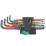 Wera L-Keys Metric & TX Multicolour Bore-Hole Key Set 9 Pieces