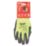 Milwaukee Hi-Vis Cut Level 2/B Gloves Fluorescent Yellow X Large