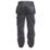 Apache ATS 3D Stretch Work Trousers Black/Grey 38" W 31" L