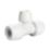 Hep2O  Plastic Push-Fit Reducing Keyless Tee 15mm x 15mm x 10mm