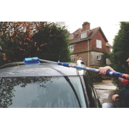 Hilka Pro-Craft Extendable Wash Brush & Squeegee Set 1.3-3m