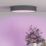 Calex  RGB & White LED Smart Fabric Ceiling Light Black 16W 750lm