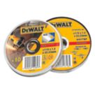 DEWALT DT42335TZ-QZ Metal Cutting Discs 115mm (4 1/2") x 22.2mm 10 Pack