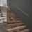 Rothley  Steel Handrail Kit Antique Brass 3600mm