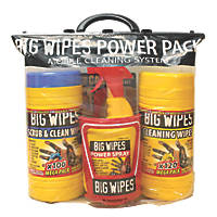 Big Wipes Power Pack All-In-One Cleaning Kit 4 Pieces