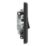 LAP  13A Switched Fused Spur with LED Matt Black with Black Inserts
