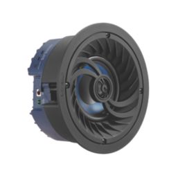 Lithe Audio 7" 25W RMS Wired or Wireless Bluetooth Ceiling Speaker 30m White Grille