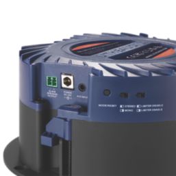 Lithe Audio 7" 25W RMS Wired or Wireless Bluetooth Ceiling Speaker 30m White Grille