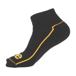 Site Willstrop Work Trainer Socks Black 7-11 5 Pack