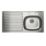 Carron Phoenix  1 Bowl Stainless Steel Kitchen Sink  940mm x 485mm