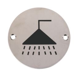 Essentials  Shower Sign 76mm