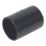 FloPlast Solvent Weld Straight Couplers 32mm x 32mm Black 5 Pack