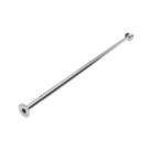 Croydex Tube Shower Rail Aluminium Chrome 1400-2600mm