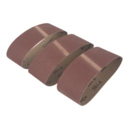 Titan  150 Grit Multi-Material Sanding Belts 457mm x 75mm 3 Pack