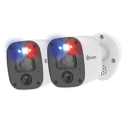 Swann Enforcer SWPRO-4KMQBPK2-EU White Wired 4K Indoor & Outdoor Bullet Add-On Camera