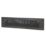 Stormguard Brush Letter Plate Draught Excluder Black 338mm x 75mm