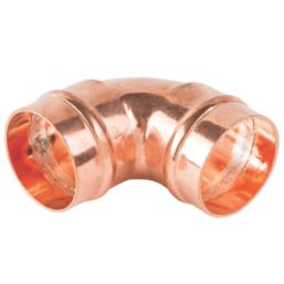 Midbrass  Copper Solder Ring Equal 90° Elbow 1"