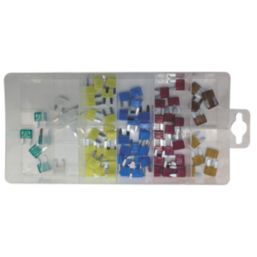 Pearl Consumables Assorted Mini Blade Auto Fuses 5-30A 80 Pieces