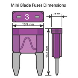 Pearl Consumables Assorted Mini Blade Auto Fuses 5-30A 80 Pieces