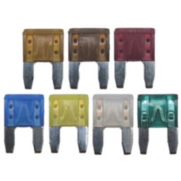 Pearl Consumables Assorted Mini Blade Auto Fuses 5-30A 80 Pieces