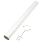 Ideal Heating  Flue Extension Kit 1m 1m White