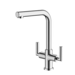 Dolce  Dual-Lever Mono Mixer Kitchen Tap Chrome