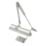 Dorma TS68 Fire Rated Overhead Door Closer Silver