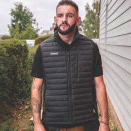 DEWALT Red Cloud Body Warmer Black X Large 45-47" Chest