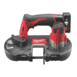 Milwaukee M12 BS-402C 41mm 12V 2 x 4.0Ah Li-Ion RedLithium  Cordless Sub-Compact Bandsaw