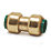 Tectite Classic T1 Brass Push-Fit Equal Straight Coupling 3/4"