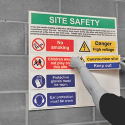 Essentials Build Your Own Composite Sign Kit
 650mm x 650mm 13 Piece Set