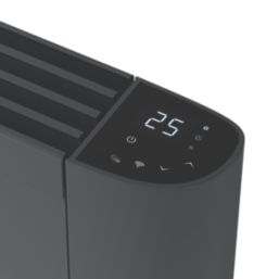 1500W Electric Dry WiFi Radiator 580mm x 640mm Anthracite 5118BTU