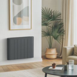 1500W Electric Dry WiFi Radiator 580mm x 640mm Anthracite 5118BTU