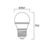 Sylvania Toledo E27 Mini Globe LED Light Bulb Frosted 470lm 4.2W