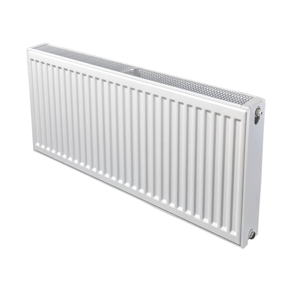 Stelrad 450mm x 1000mm 4521BTU White Type 22 Convector Radiator - Screwfix