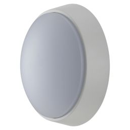 Luceco Eco Indoor & Outdoor Round LED Decorative Bulkheads Black/White 10W 700lm