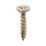 Rawlplug R-QCP PZ Countersunk Self Drilling Woodscrews 4mm x 30mm 250 Pack