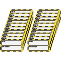Scafftag  Nanotag Inserts (Yellow) 20 Pack