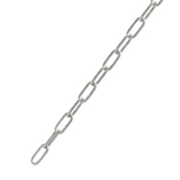 Essentials Side-Welded Zinc-Plated Long Link Chain 6mm x 10m