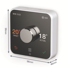 Hive Active V3 Wireless Heating Smart Thermostat White/Grey