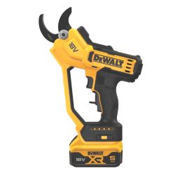 DEWALT DCMPP568P1-GB 18V 1 x 5Ah Li-Ion XR Cordless Bypass Powered Secateurs