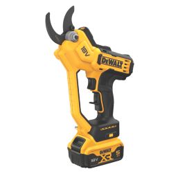 DEWALT DCMPP568P1-GB 18V 1 x 5Ah Li-Ion XR Cordless Bypass Powered Secateurs