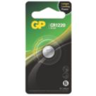 GP Batteries CR1220 3V Coin Cell Lithium Battery