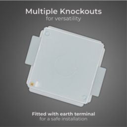 British General  Fire Rated 1-Gang Dry Lining  Box 47mm