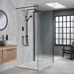 Triton Envi DuElec Matt Black  10.5kW Thermostatic Electric Shower