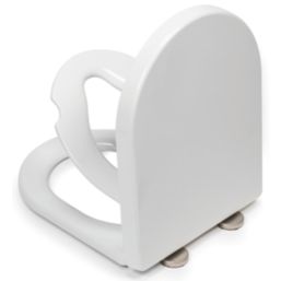 Croydex Hillier Soft-Close with Quick-Release Family Toilet Seat Polypropylene White